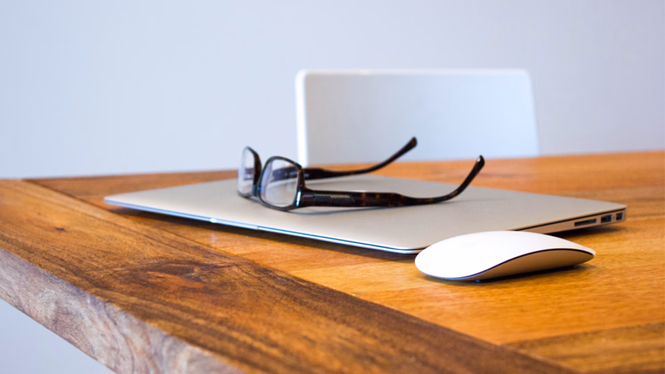 home office set up for employee to work from home