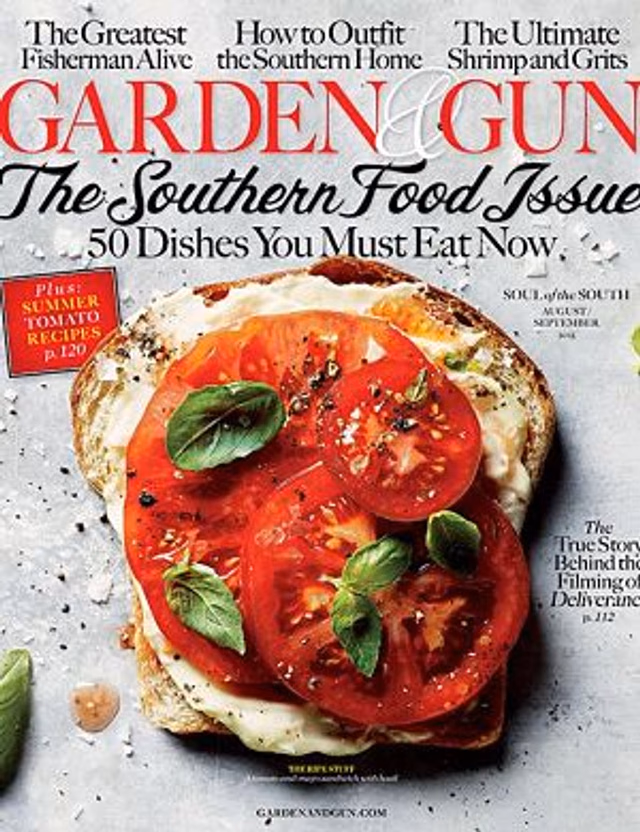 Garden and Gun September 2016