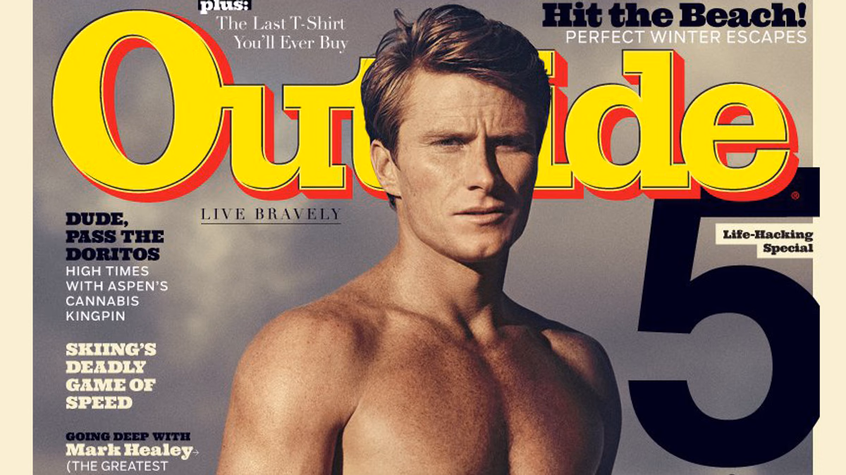 outside magazine cover