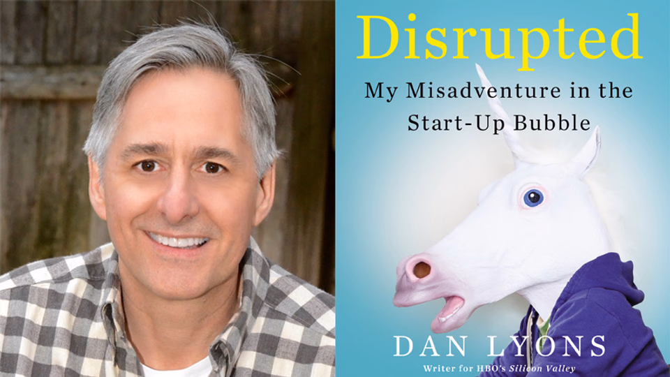 Dan Lyons new book cover disrupted
