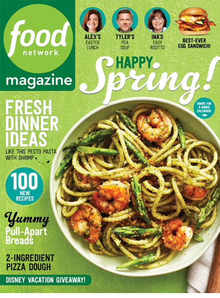 Food Network magazine masthead april 2016