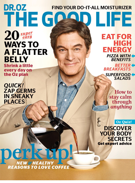 Dr Oz masthead cover april 2016