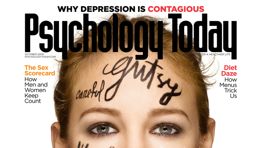 Psychology magazine cover