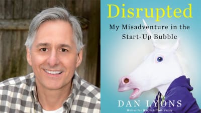 Dan Lyons new book cover disrupted