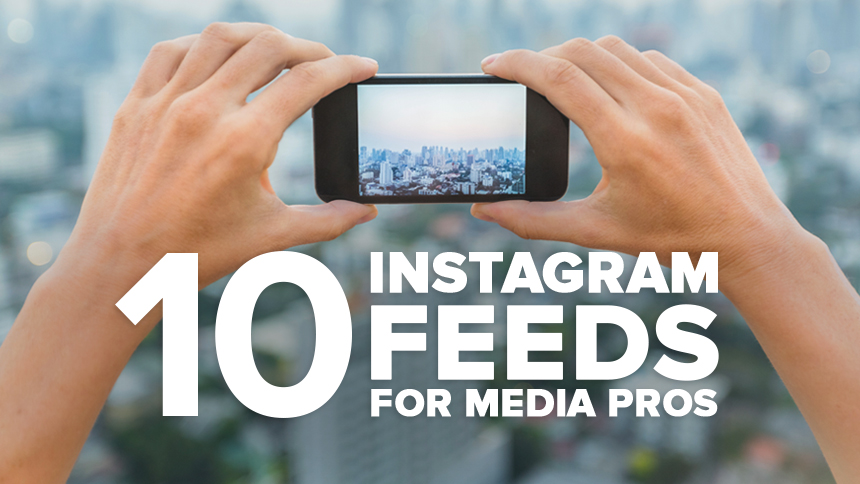 Instagram profiles every media professional should follow