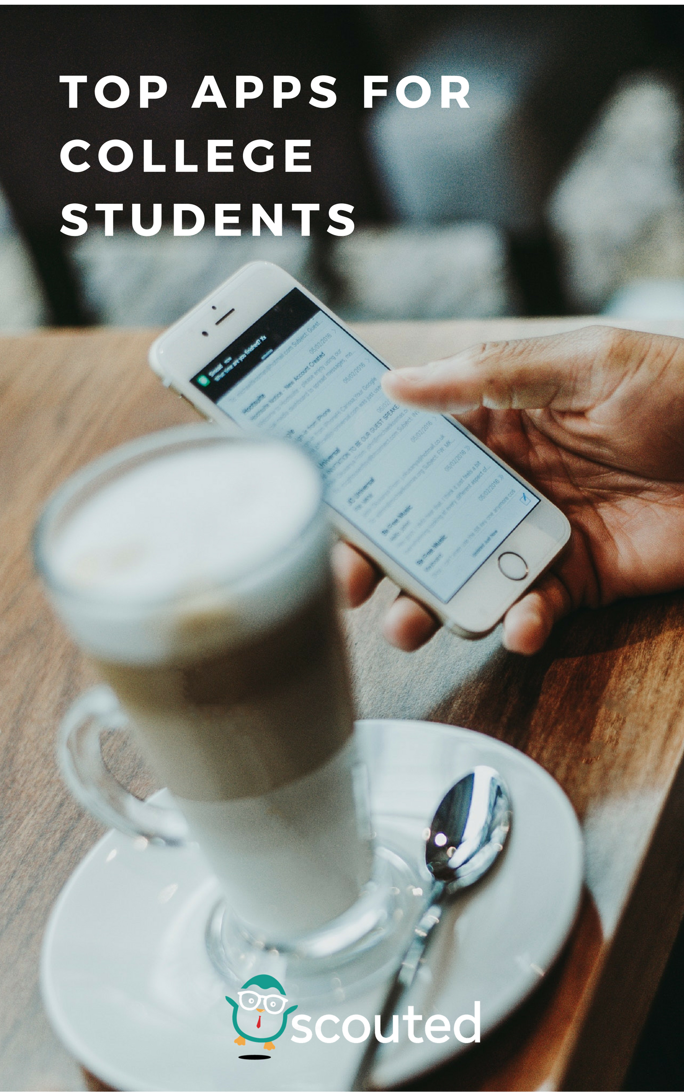 They say that high school is the best time of your life, but why can’t college be instead? Yeah, finals week and getting internships are both pretty rough but fret not! We’re here to help with six apps for college students that will help you survive (and hopefully thrive.)
