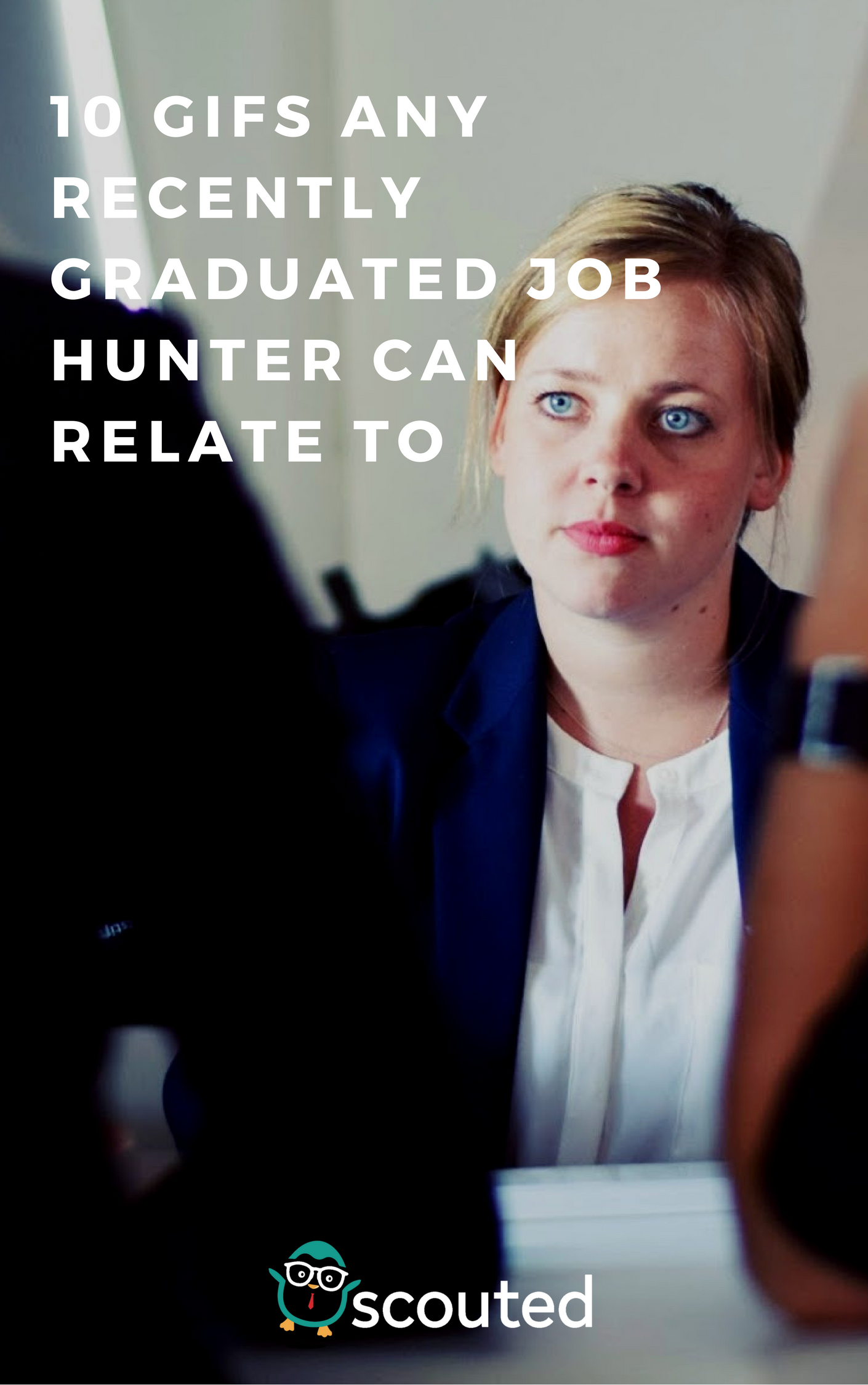 Being a recently graduated job hunter can be a stressful time in one’s life. In times of stress, we like to use gifs as a coping mechanism, Here are 10 situations, as told by gifs, that any job hunter can relate to!