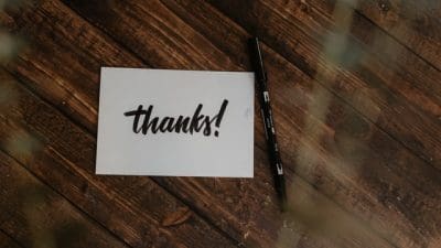 How to use a thank you note to fix an imperfect interview