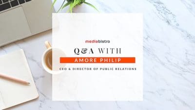 Q&A with CEO & Director of Public Relations Amore Philip
