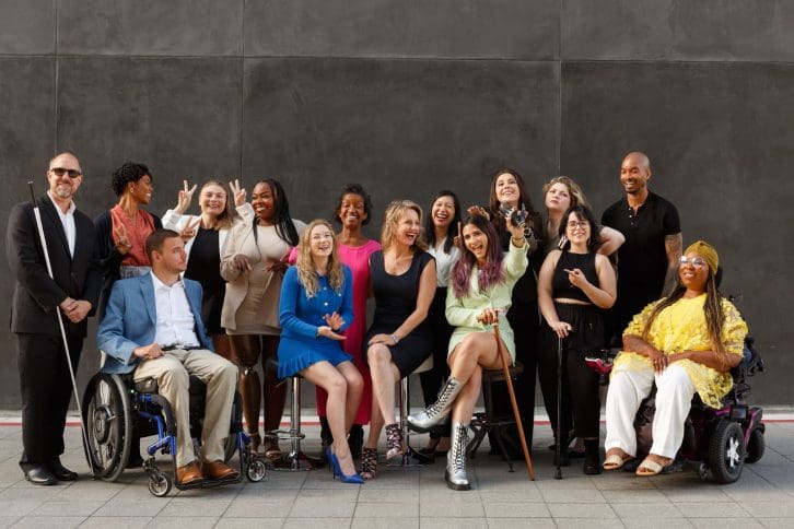 Friendly Group of Diverse Talented People