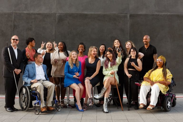 Friendly Group of Diverse Talented People