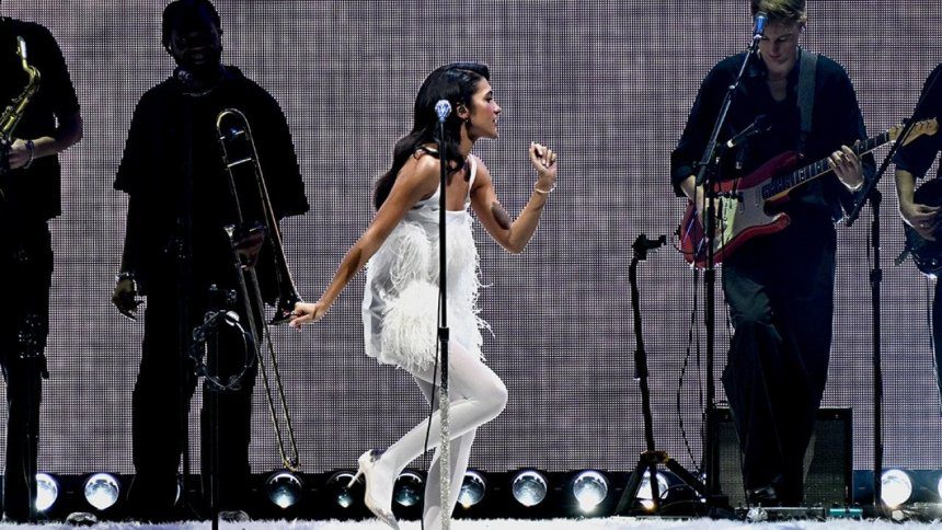 Which Grammy nominees ranked highest based on performance data