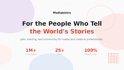 mediabistro people tell world's stories