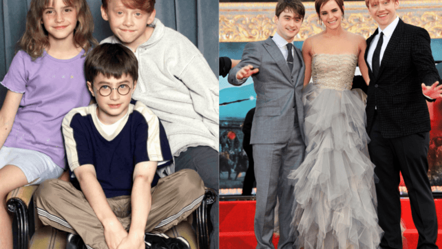 Photos of 20 famous movie casts when their franchise started vs. when the latest movie came out